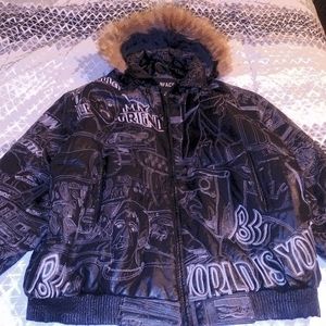 Scarface leather coat